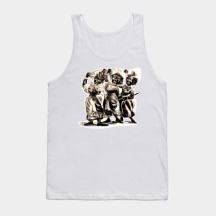 three girls dancing Tank Top